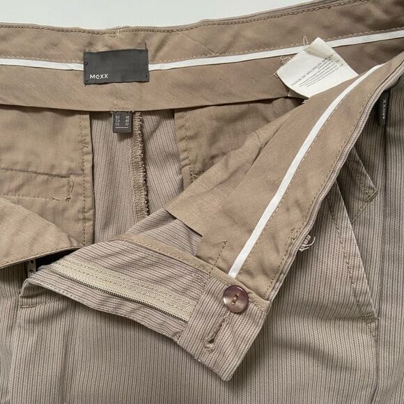 Striped Tan Dress Pants - Picture 1 of 5